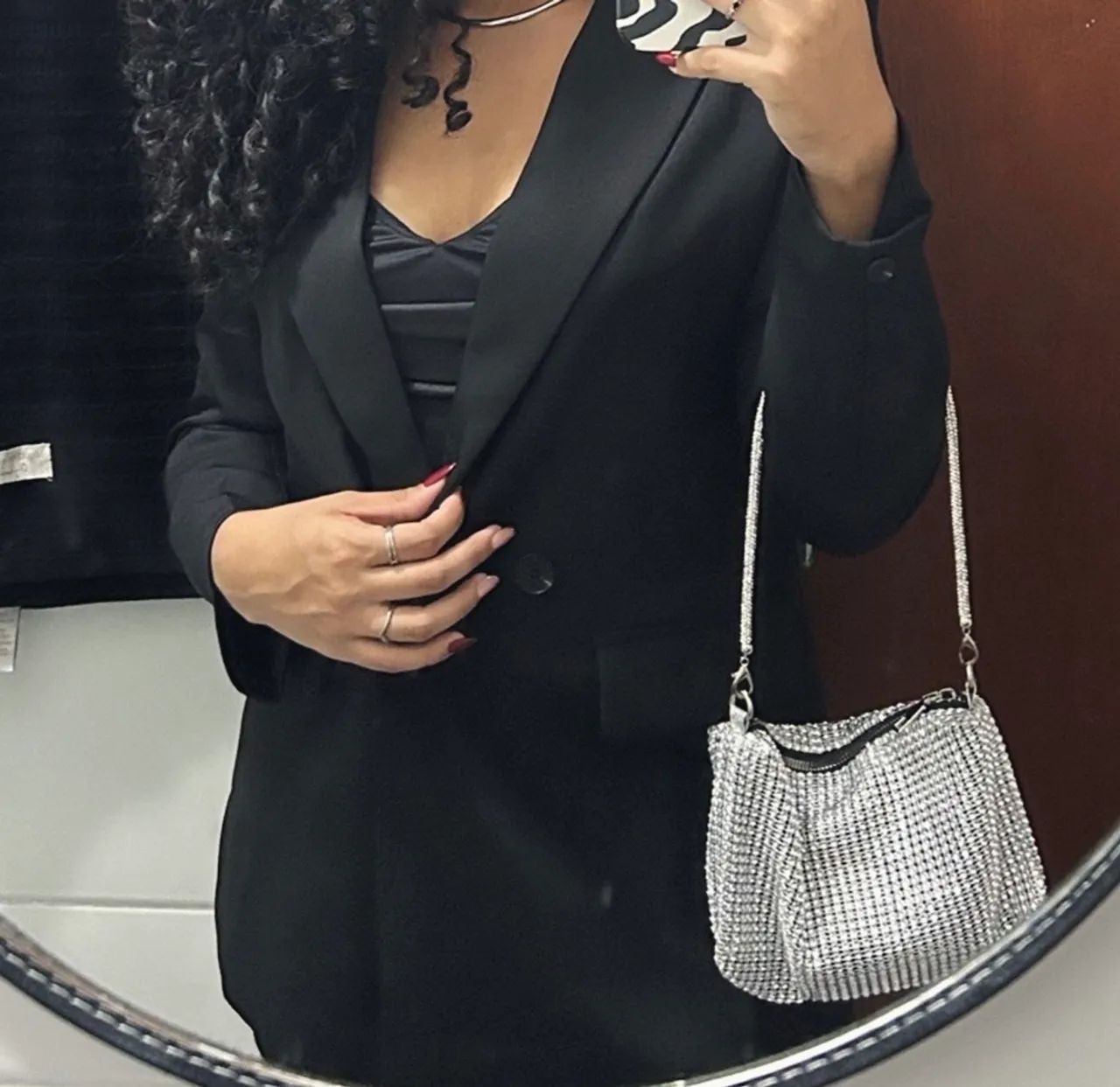 Blazer Oversized Preto - Tam. P | Perfeito Estado