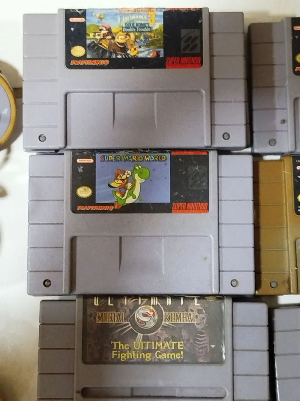 Console Nintendo e cartuchos. - Foto 2