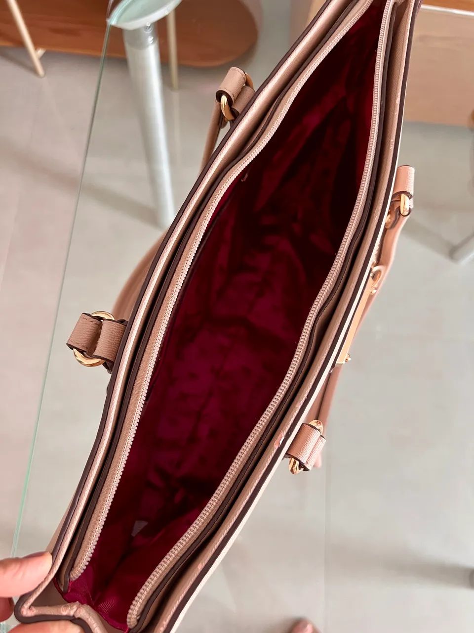 Bolsa Felipe Klein Marfim - Foto 2