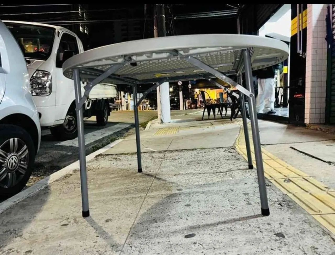 Mesa Redonda Dobrável 120cm - Tipo Buffet / Eventos - Foto 2