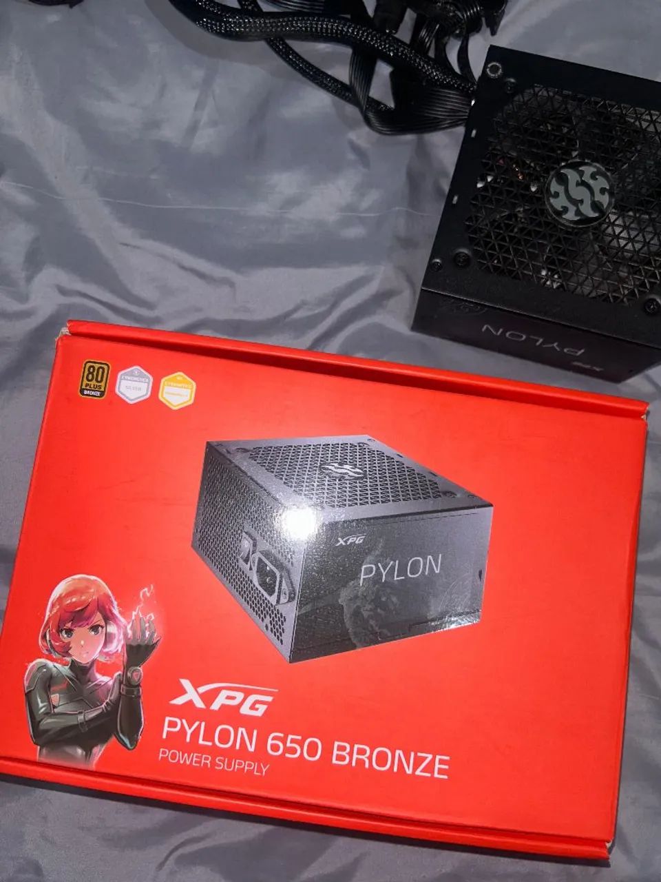 Fonte 650W Xpg 80 plus bronze - Foto 2