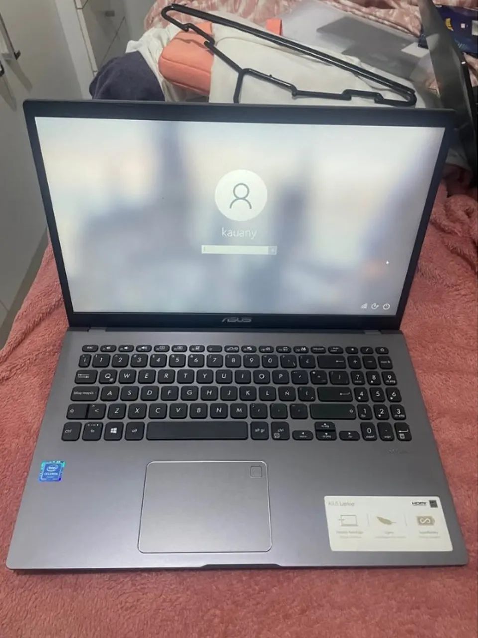 Notebook ASUS X509MA - Celeron N4020 - 4GB RAM - HD 500GB