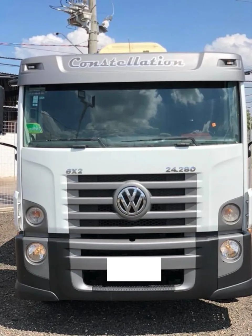 Volkswagen 24280  Caçamba 2019. 