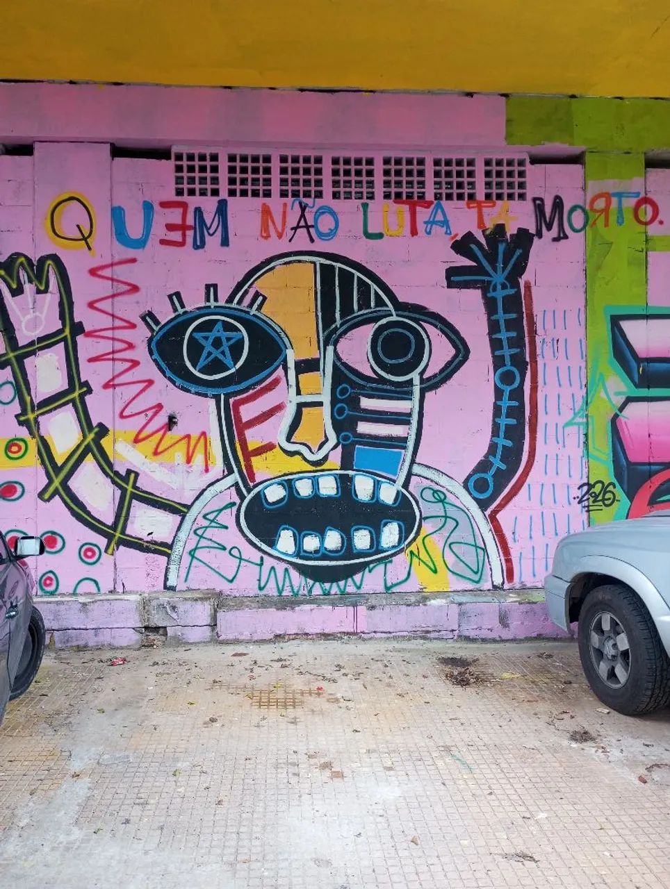 Arte mural estilo neo expressionismo - Foto 4