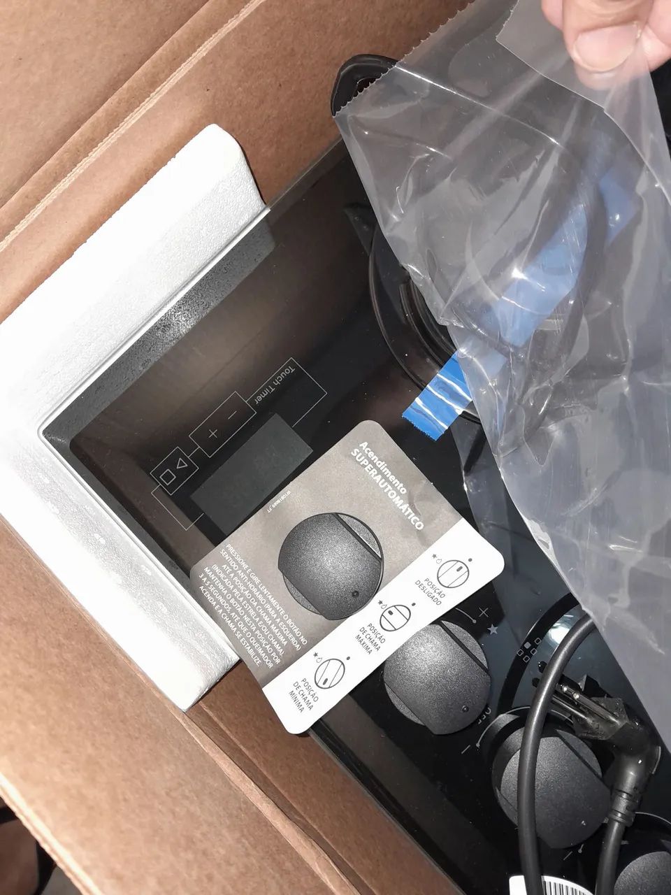 Vendo cooktop 5 bocas com timer   - Foto 4