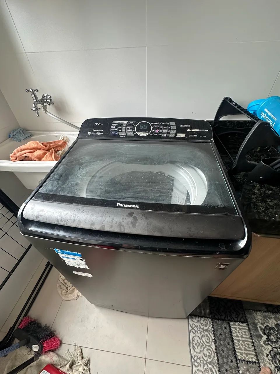 Lavadora Panasonic 17kg - Alta Capacidade