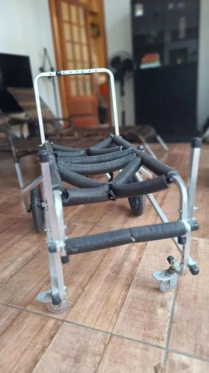 Andador 4 rodas para cão tamanho XG