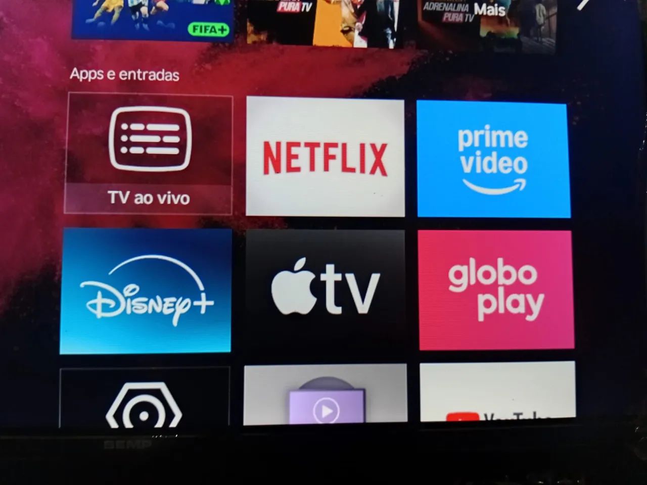 Eu quero vender essa tv de 32 polegadas novinha pôr $.800 reais número . * ZAP 