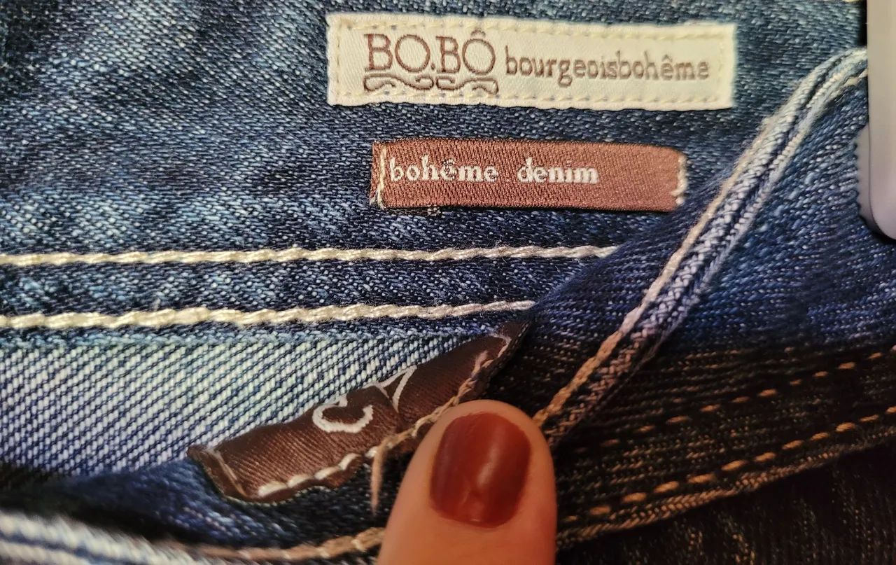 Shorts Jeans Bo.Bô Destroyed Original - Tam 42 - Foto 3
