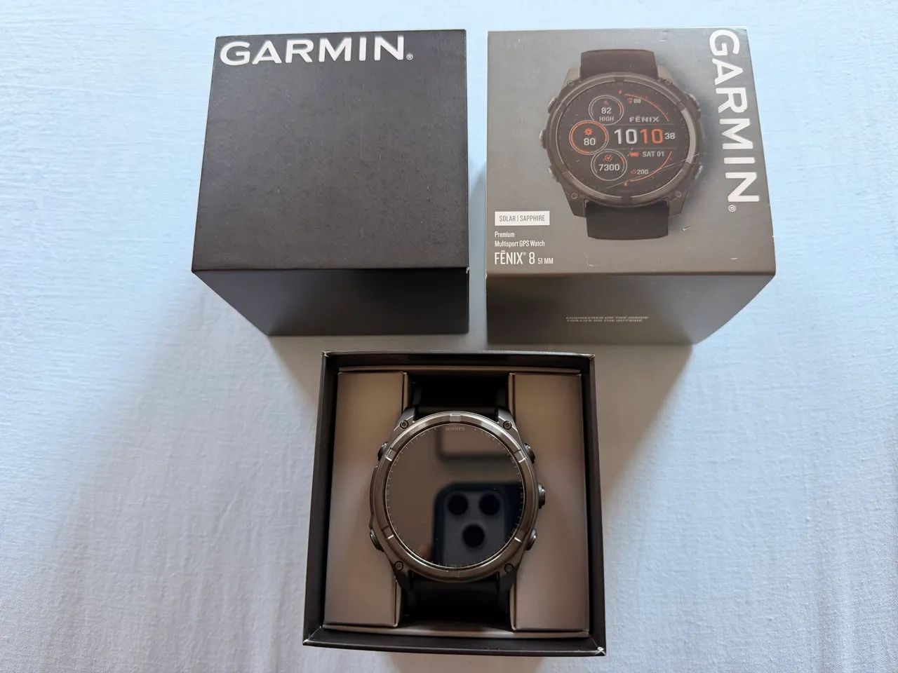 Relógio Garmin Fênix 8 solar/sapphire 51mm - Foto 3