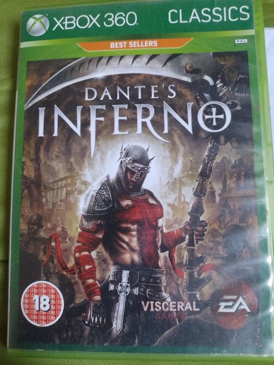 INFERNO X メガサトシEX 360 HP Game - Xbox 360 - Dante's Inferno | MercadoLivre
