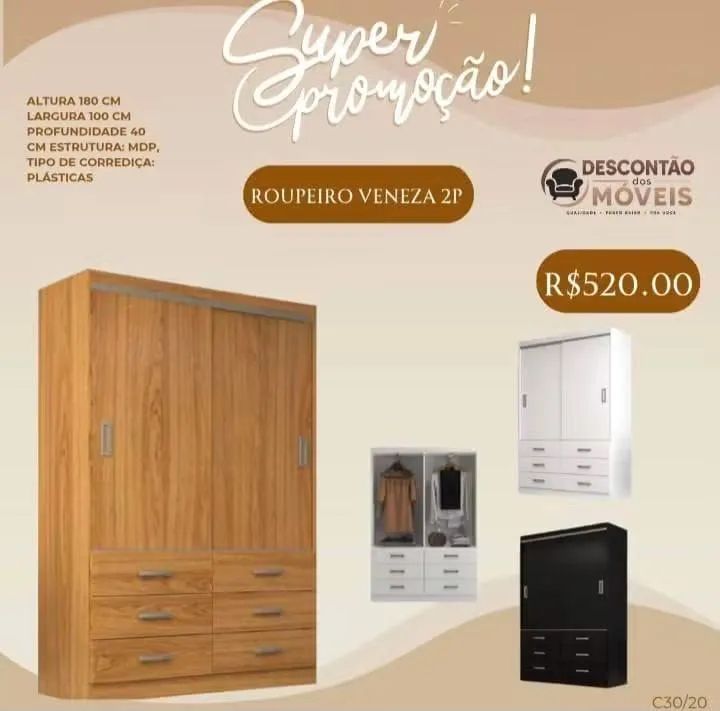 Guarda roupa solteiro 