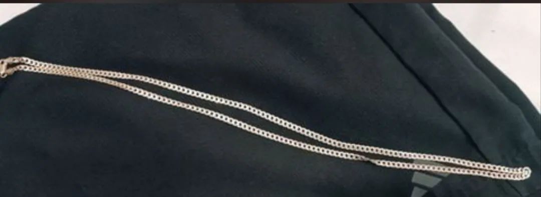 Corrente prata legítima 3mm 70cm - Foto 4