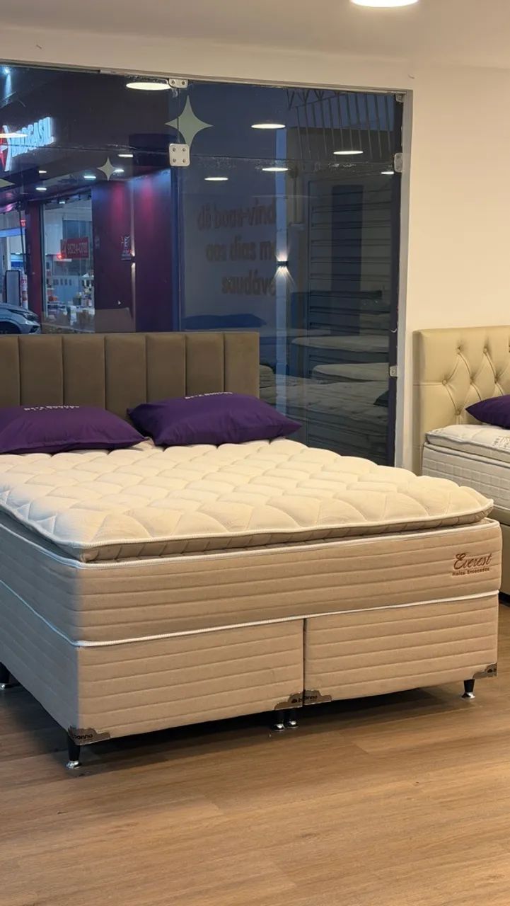 CAMA BOX QUEEN - 158X198 - EVEREST 