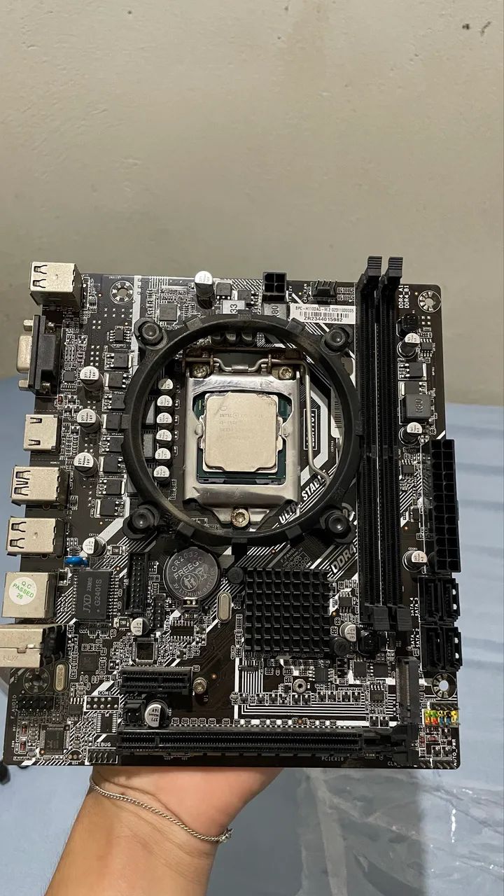 Placa-Mãe: PC BPC-H110DAG-M.2 Processador: Intel Core i5-7500T (7ª Geração)