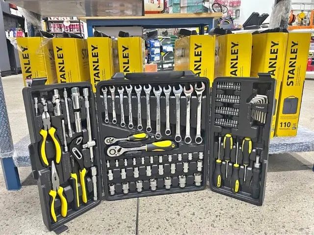 jogo de ferramentas Stanley 110Peças - Entrega gratis