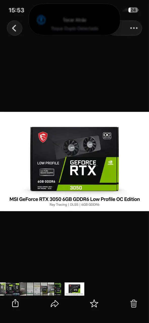 Placa de video RTX 3060 - Foto 2