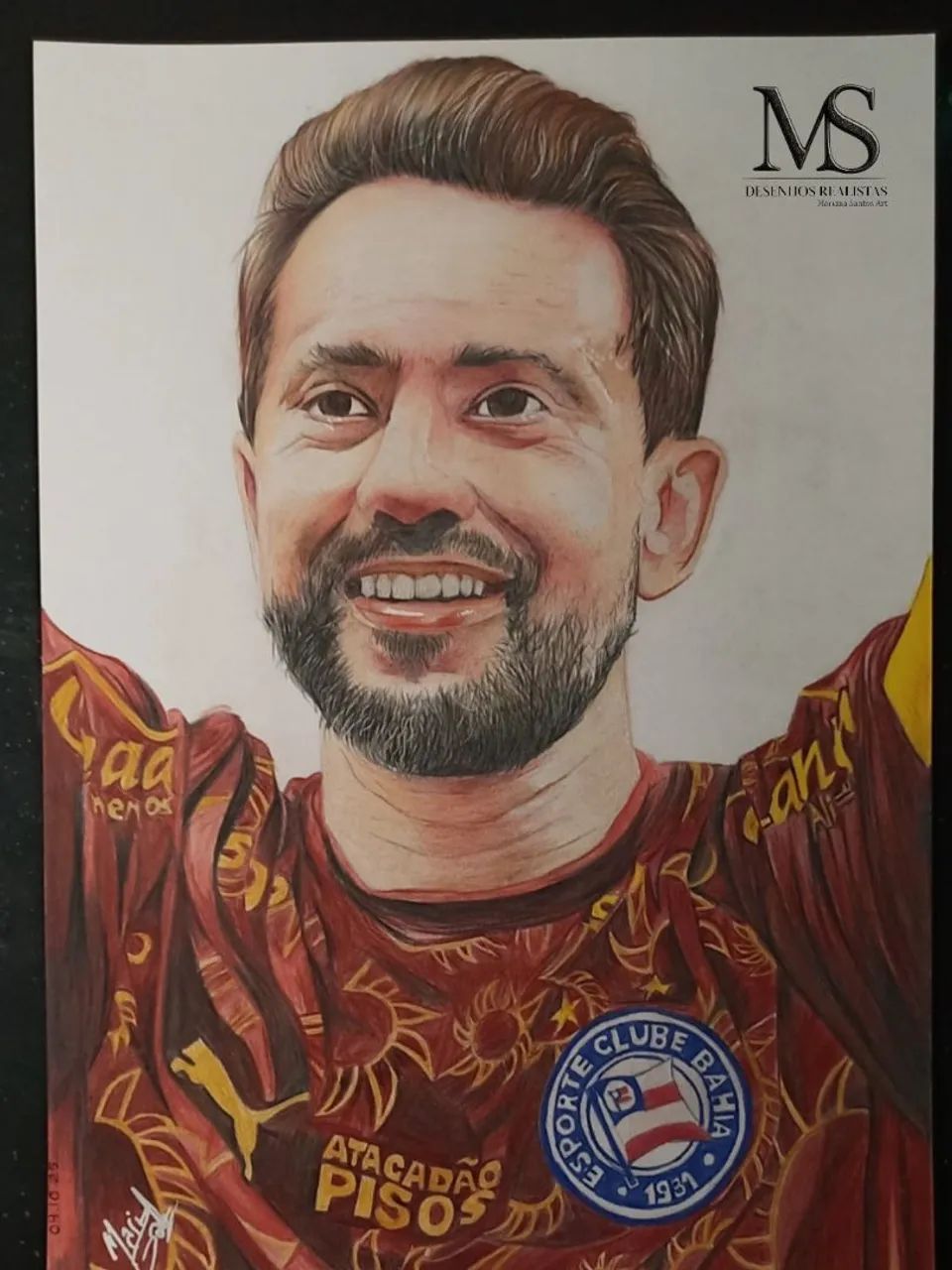 Desenho Realista Feito à Mão Sob Encomenda - Foto 3