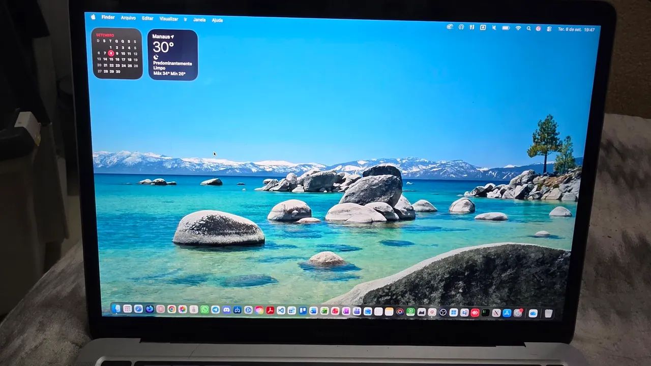 MacBook Pro M1 13? 512GB + Magic Mouse + Carregador Original