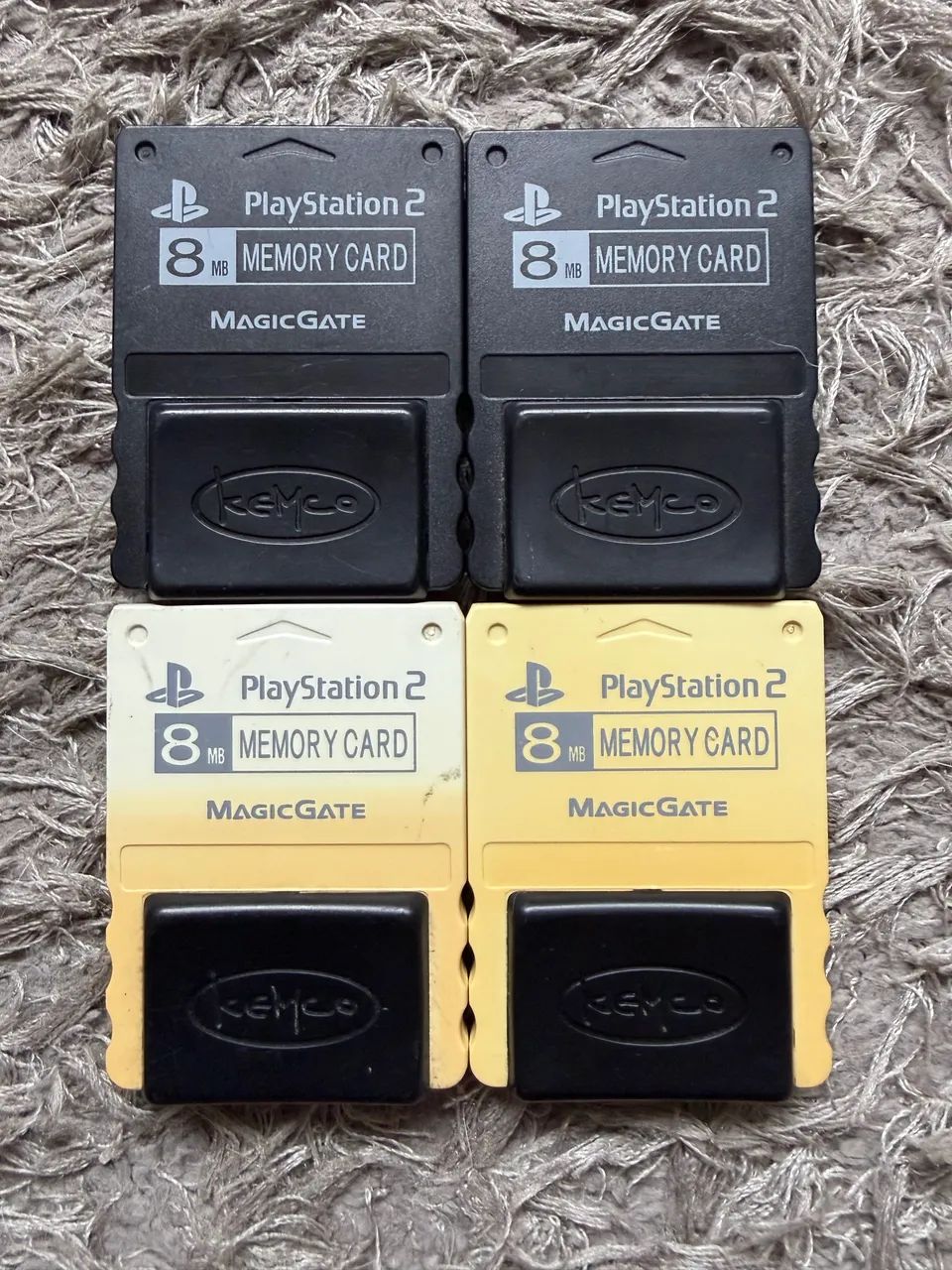 MEMORY CARD - PLAYSTATION 2 - PS2 - ORIGINAL - KEMCO