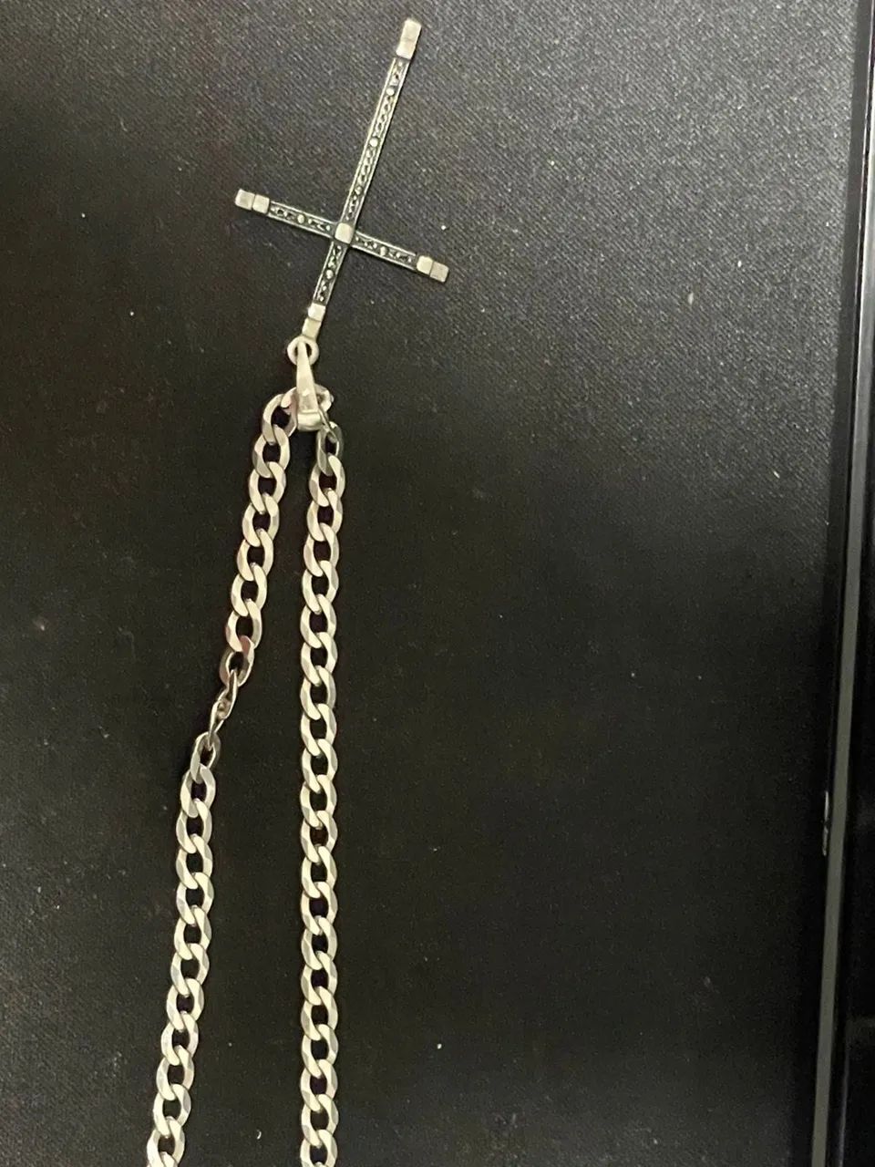 Corrente de prata 925 com pingente - Foto 2