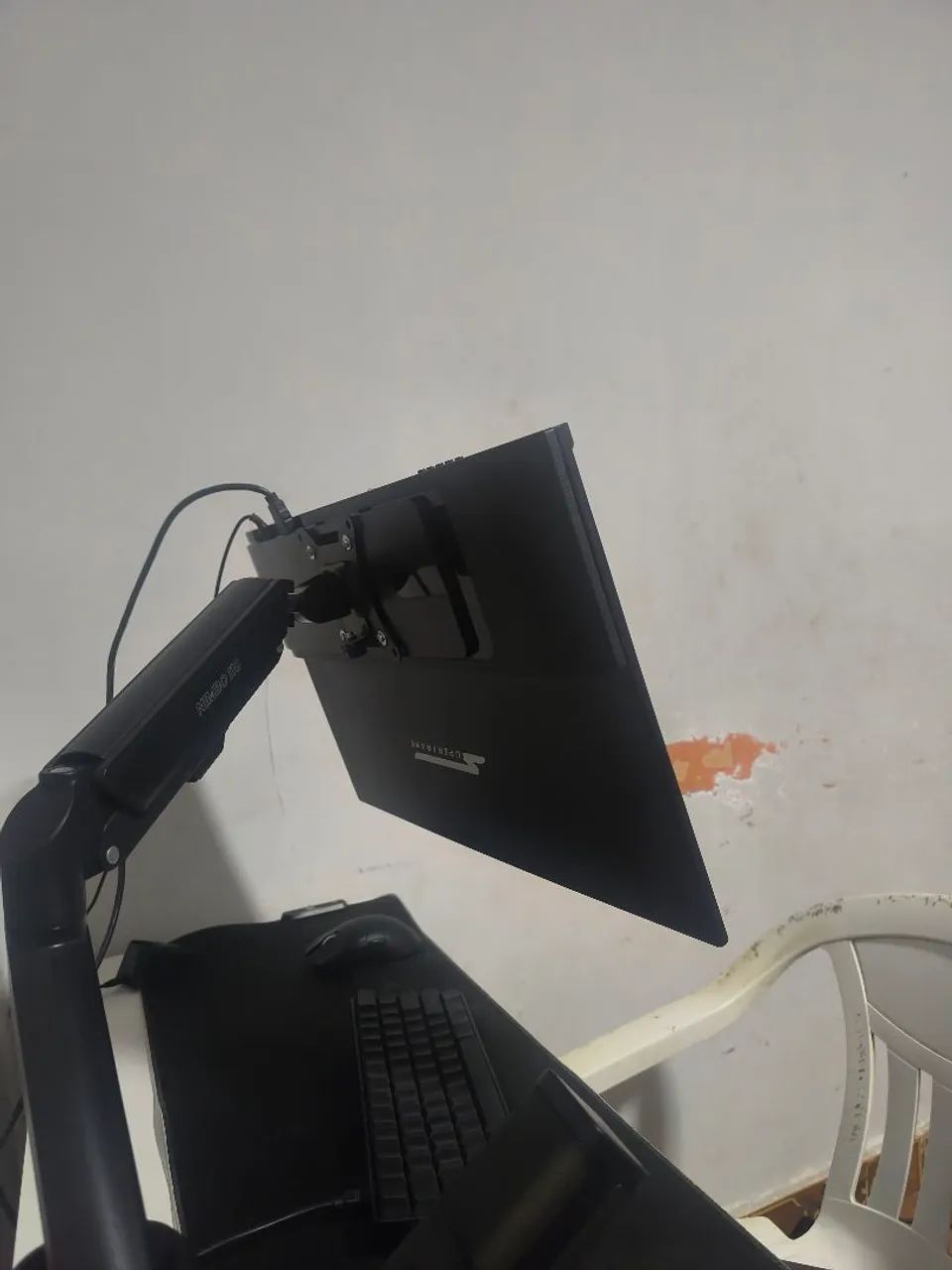 Monitor 200hz pouco uso 24 polegadas/ com braço articulado nimbo 110 - Foto 3