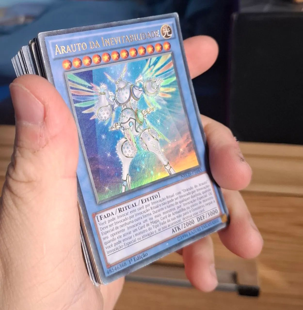 Deck de Cartas colecionáveis 