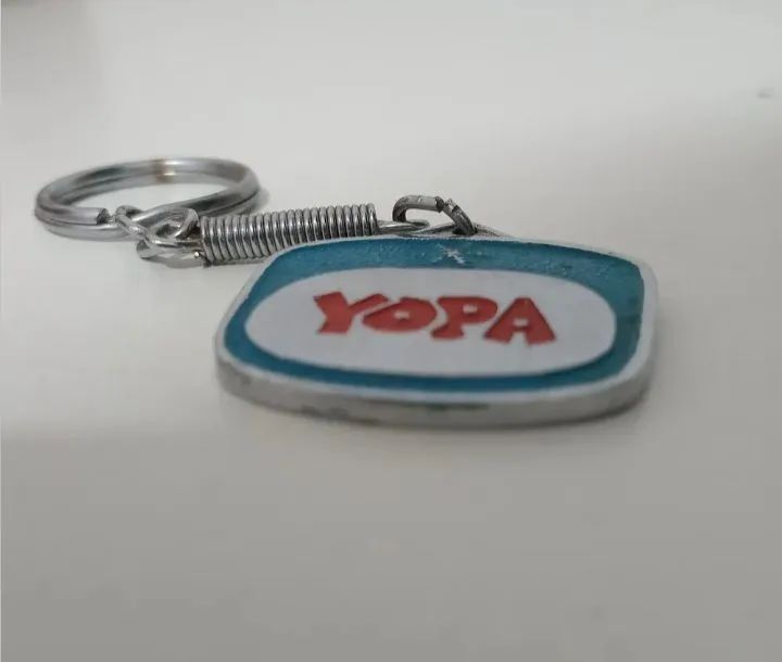 Chaveiro Sorvetes Yopa Anos 80 - Bifacial  - Foto 3