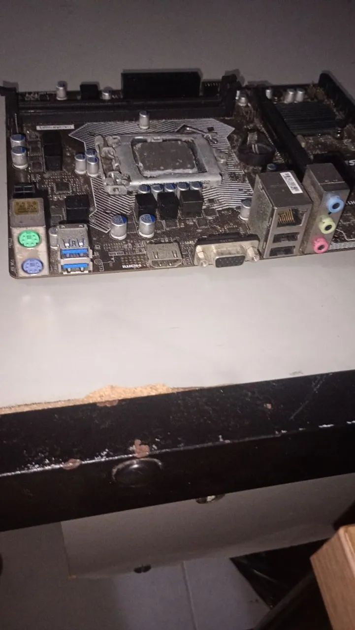 Placa mãe h110m pro + i5 7400  - Foto 3