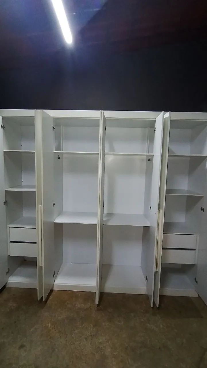Guarda roupa USADO INCLUSO ENTREGA E MONTAGEM  - Foto 4