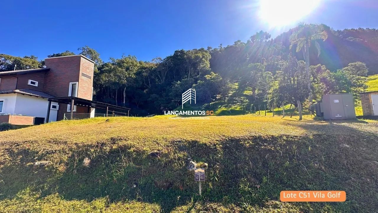 Terreno Plano, Condomínio Costa da Serra, em Rancho Queimado/SC - Foto 4