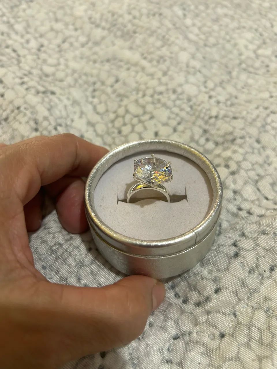Anel Virgínia prata 925