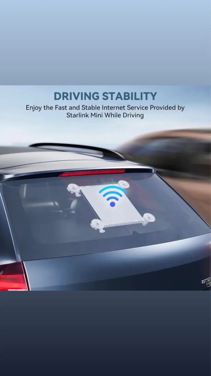 Suporte Para Starlink Mini Com Ventosas Para Pára-brisa Teto Solar de Carro   - Foto 4