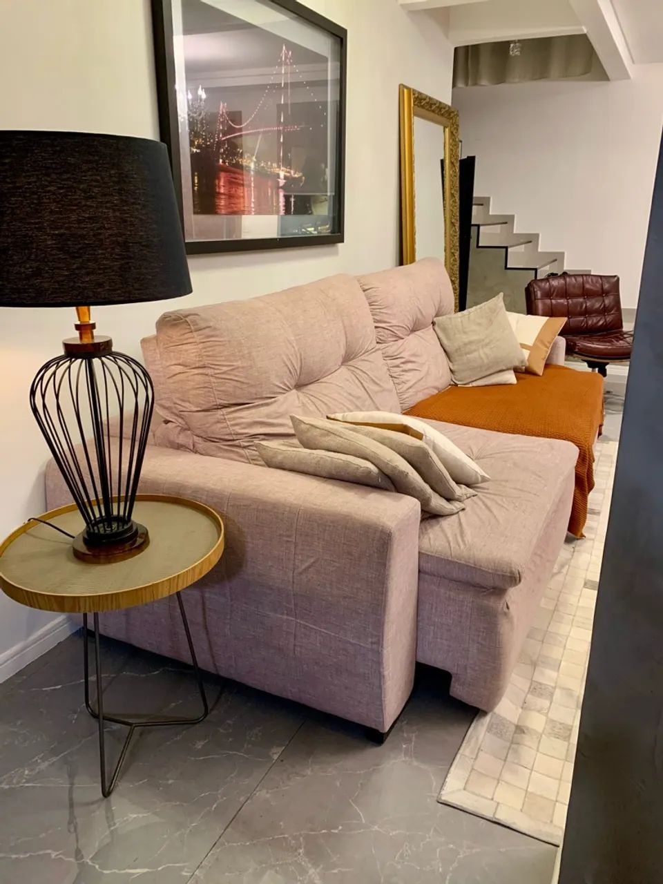 BARBADA Sofá de 2,90 c/chaise muito confortável  - Foto 4