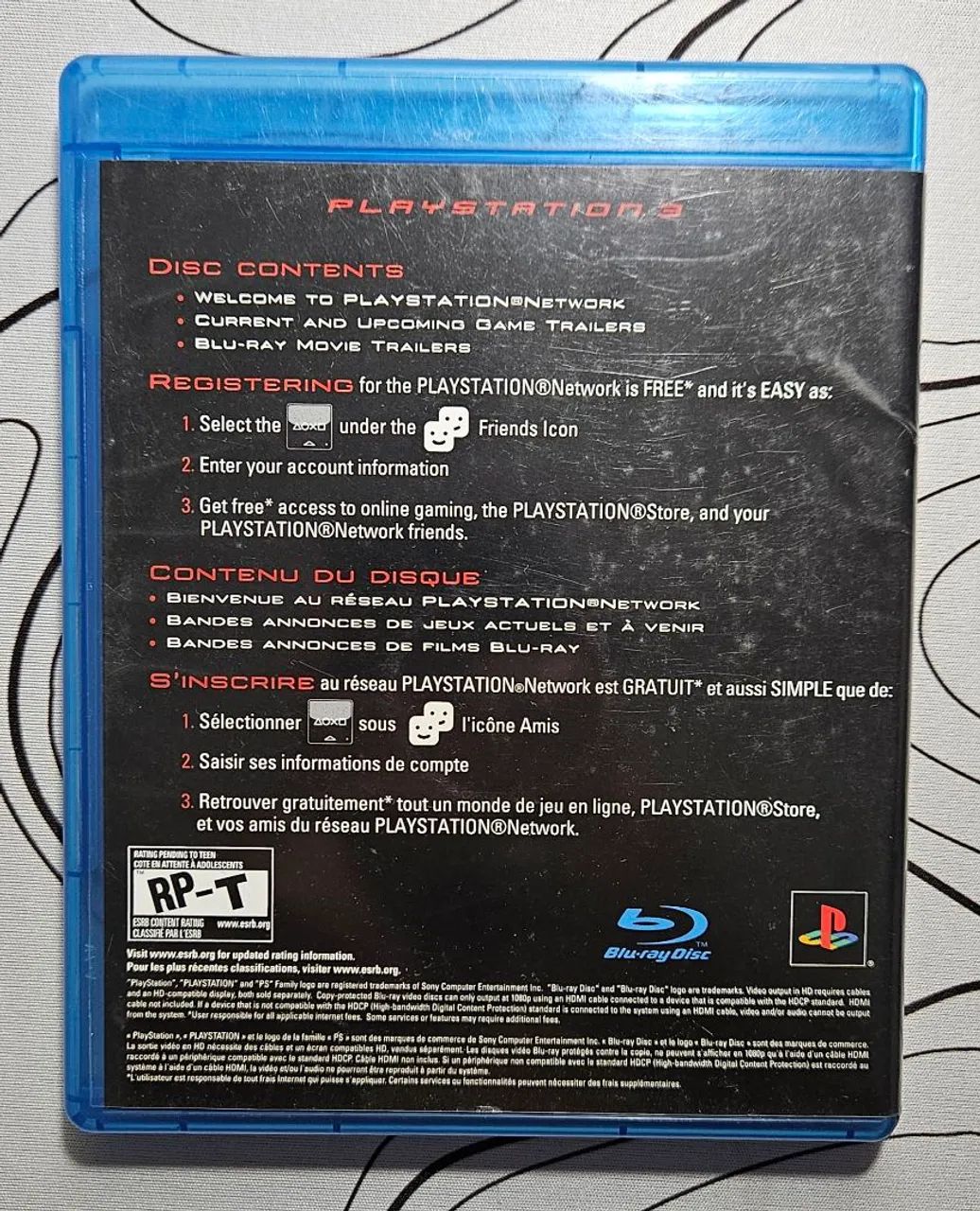 [PS3] Blu Ray Welcome to PS3 and PSN - Foto 2