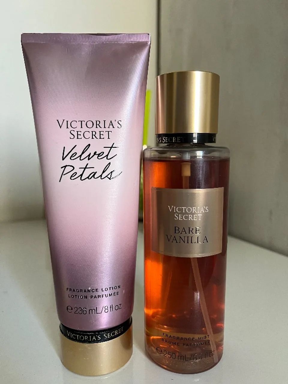 Bodysplash e hidratante Victoria Secrets