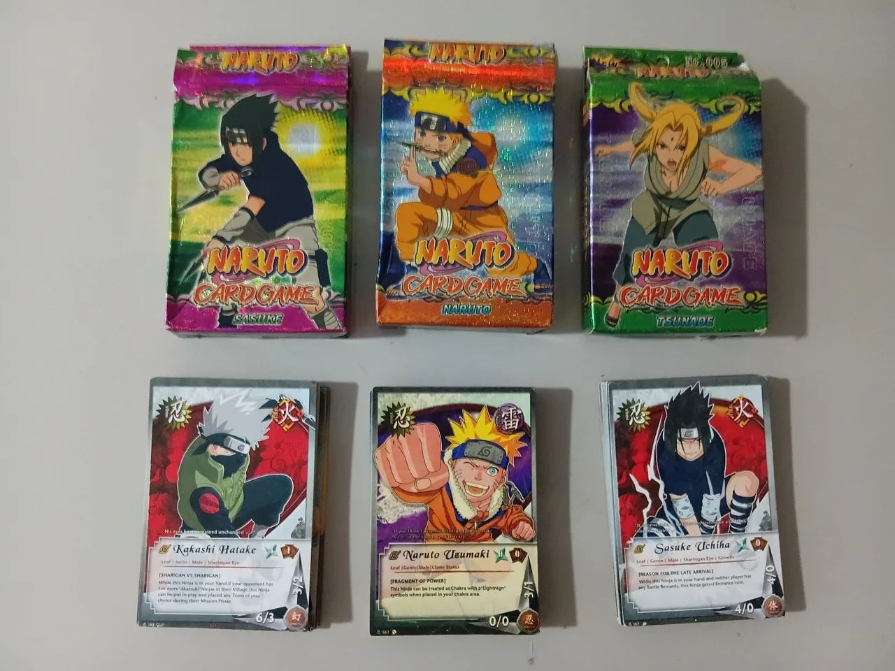 Lote Cards Naruto CCG Paralelo - Hobbies e coleções - Vila Lutécia