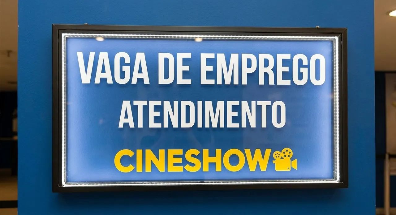 Vaga de Atendimento no Cinema