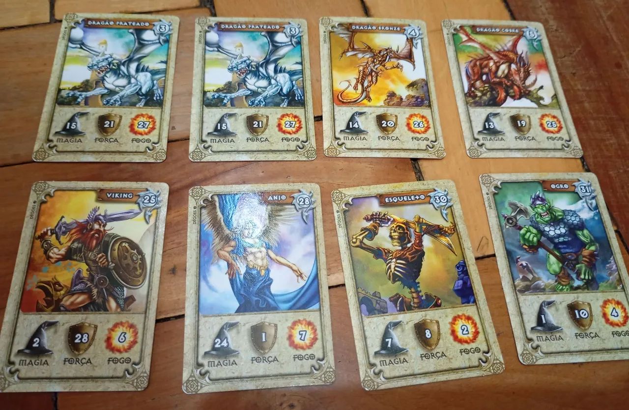 Lote de cards elma chips Dracomania