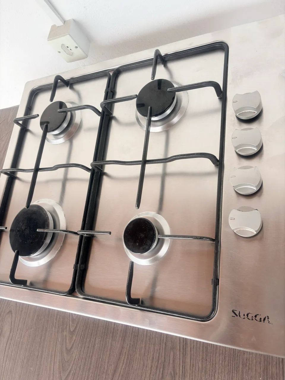 Fogão cooktop inox