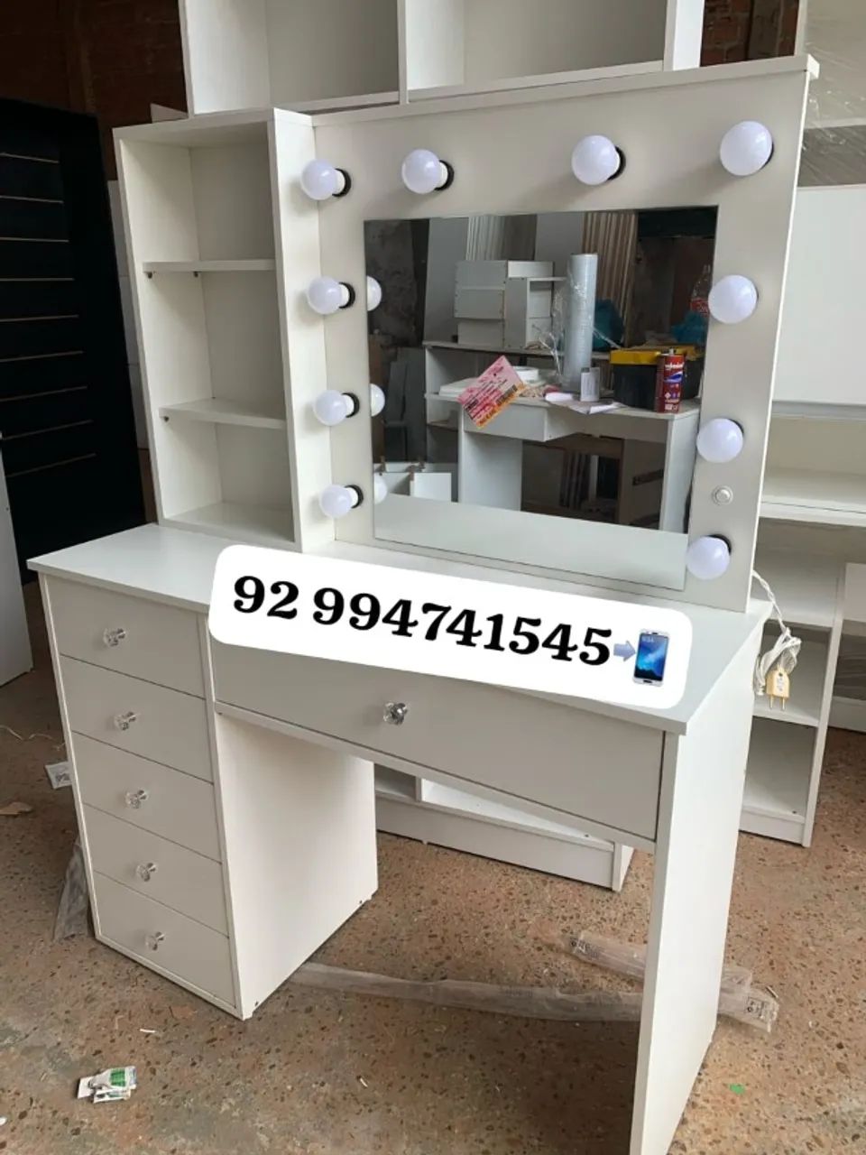 Camarim já com lampadas + banqueta + entrega grátis