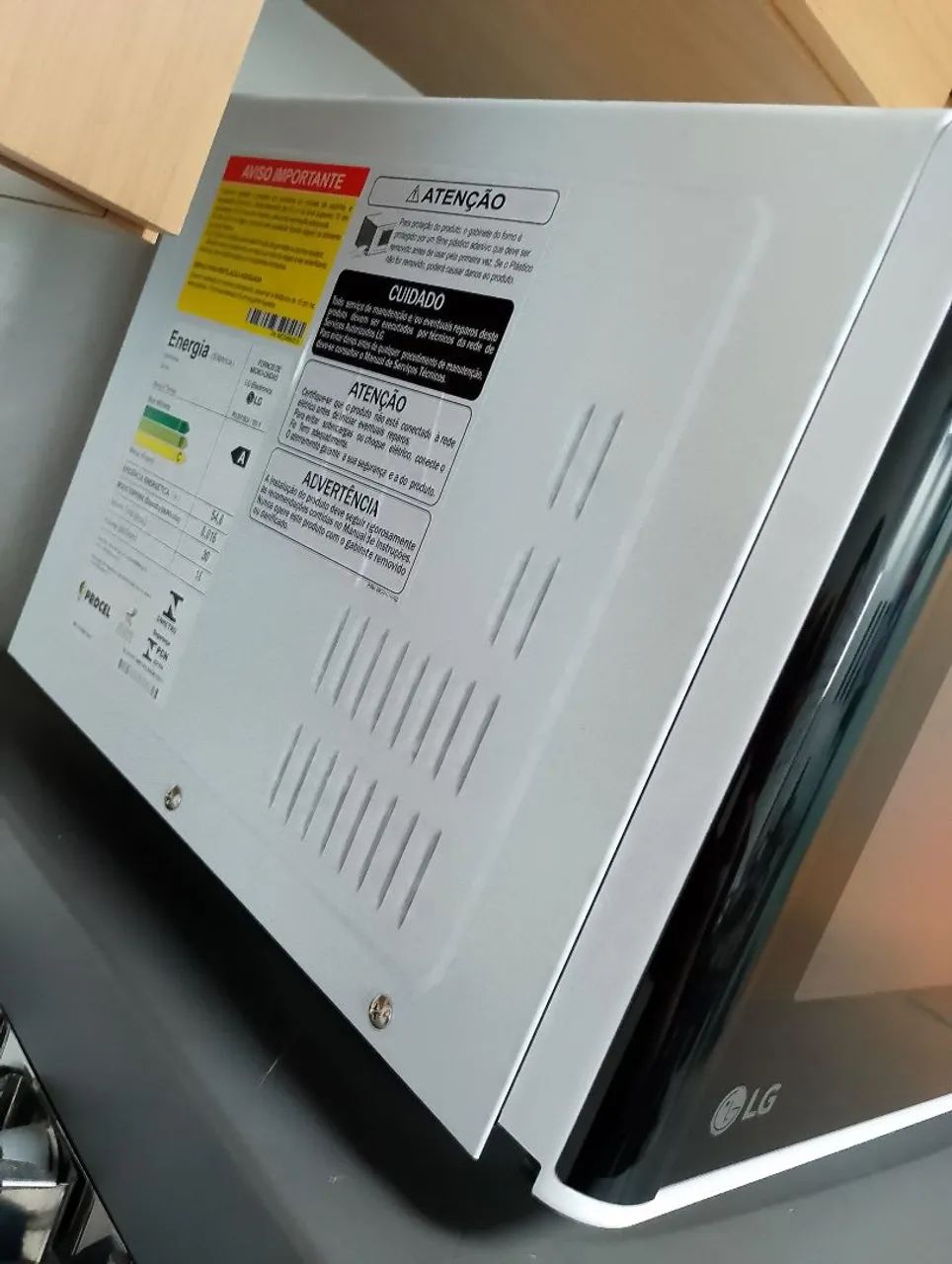 Micro-ondas LG com painel digital - Foto 3