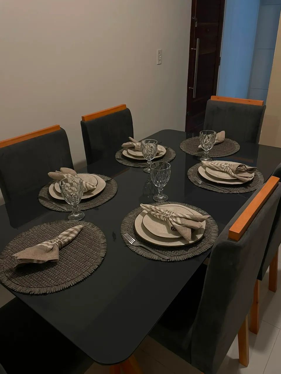 Mesa de jantar 6 lugares