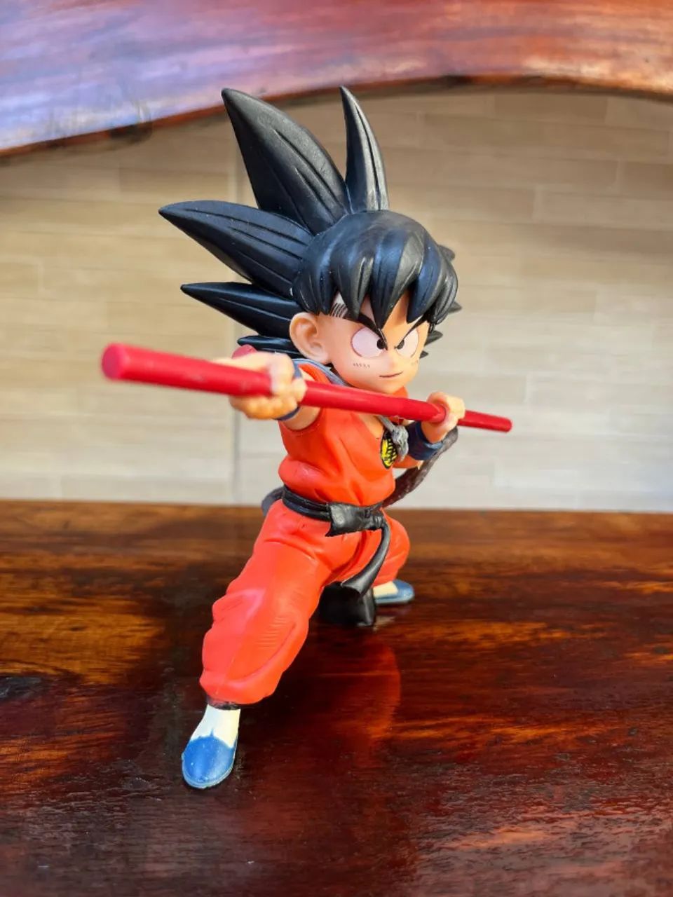 Action Figure Dragon Ball - Goku Bastão 14cm - Foto 3