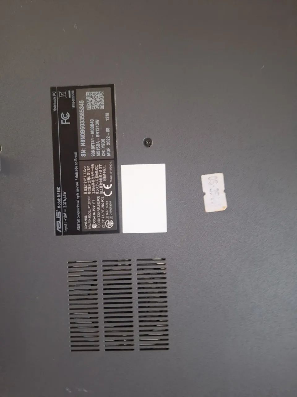 Notebook ASUS M515DA Ryzen 5 | 8GB RAM | SSD 256GB - Foto 6