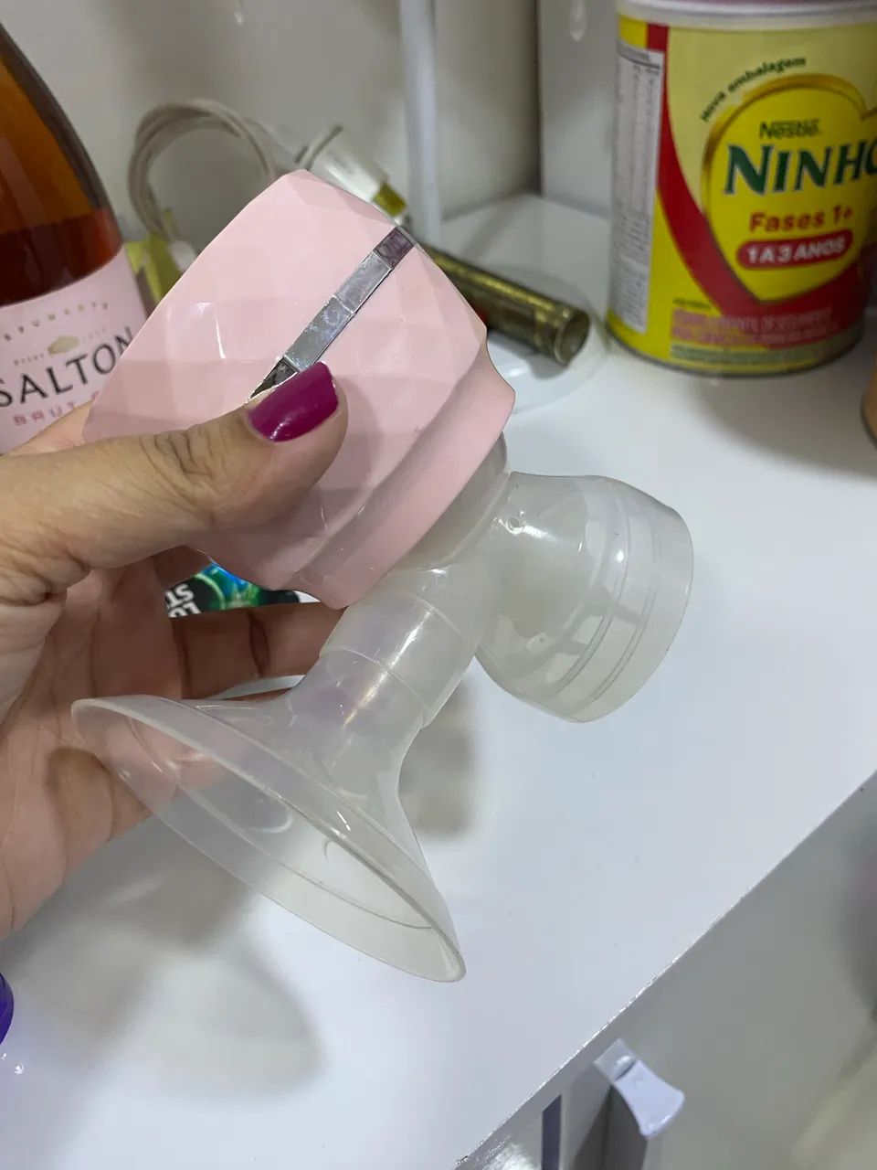 Bomba elétrica de leite  - Foto 3