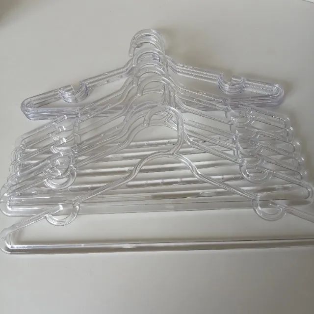 30 Cabides de acrílico transparente - Foto 5