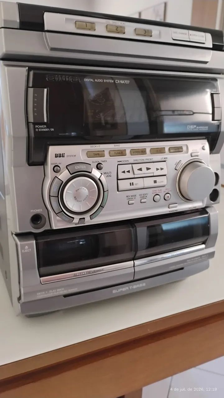 Aparelho de som Aiwa 