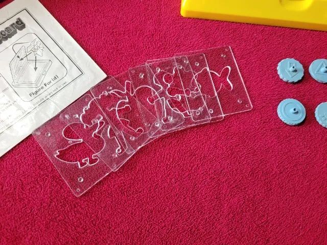 Brinquedo importado ?The  Magic Drawing Boar? Anos 1986 - Foto 5