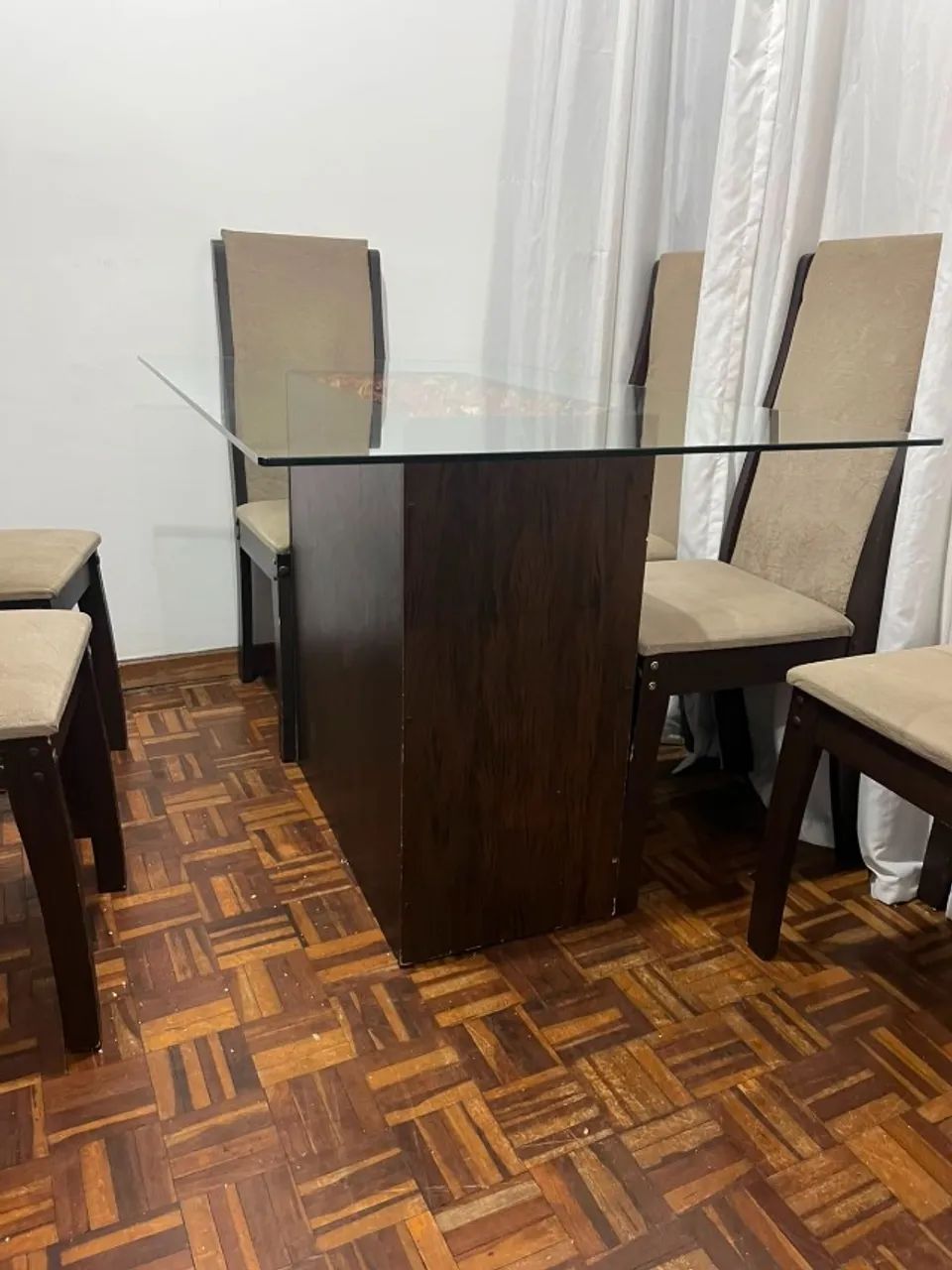 Mesa com 6 cadeiras  - Foto 2